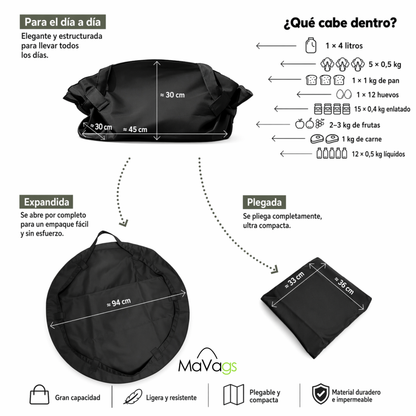 OneVag™ — El bolso que reemplaza todas las bolsas